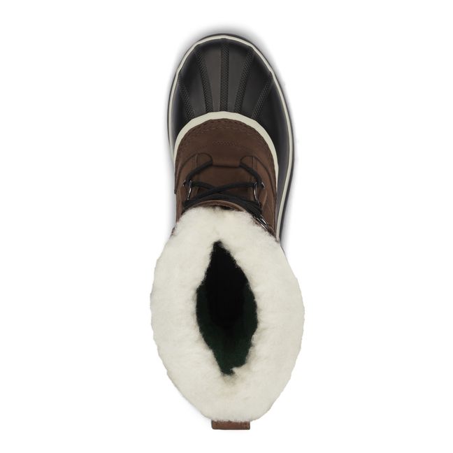 Caribou Fleece-Lined Boots Marrón