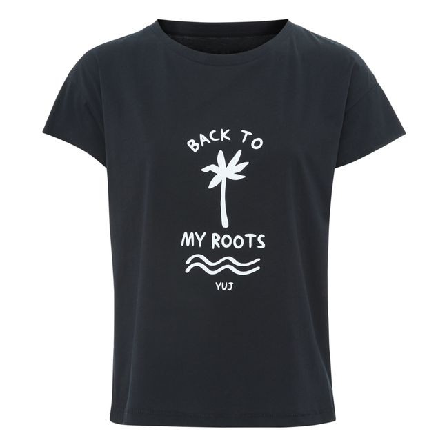 Back to My Roots T-shirt | Nero