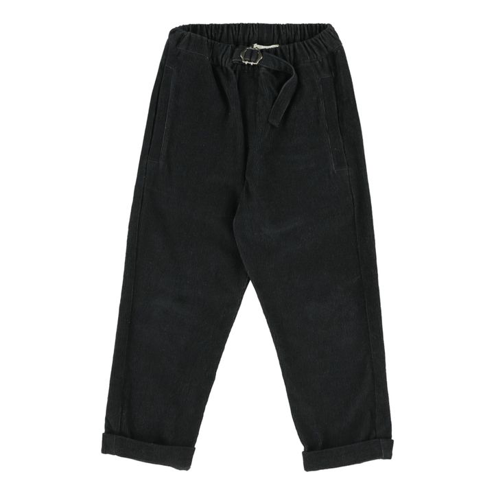 Corduroy Trousers | Schwarz- Produktbild Nr. 0