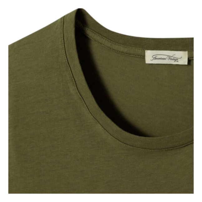 Decatur T-shirt | Khakigrün meliert