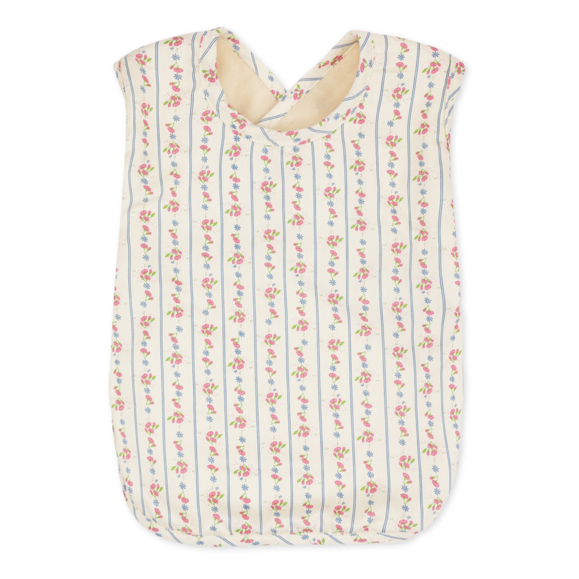Comea Organic Cotton Nellie Bib | Pink- Product image n°0