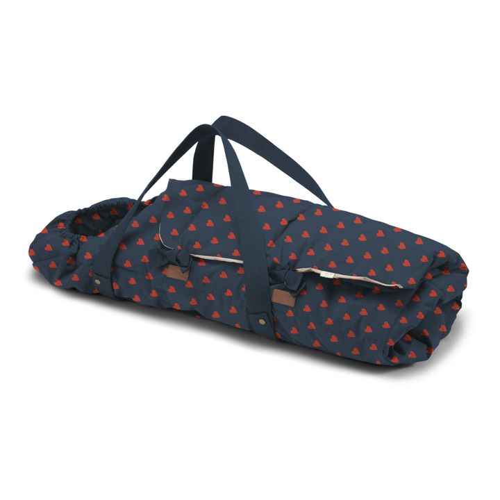 Mon Amour Soft Moses Basket | Midnight blue- Product image n°0