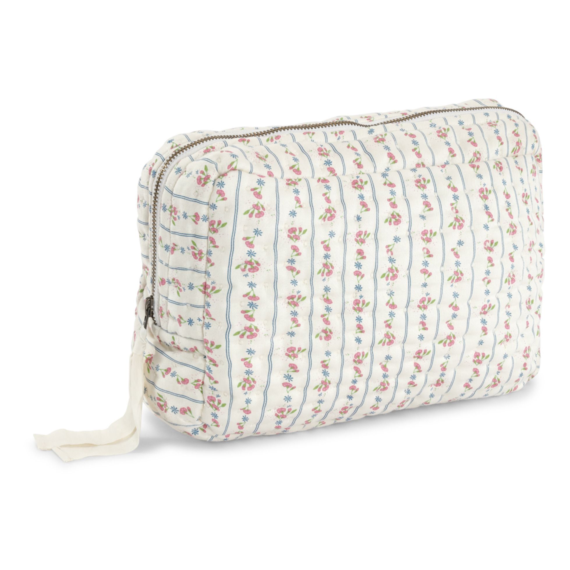 Konges Slojd - Nellie Organic Cotton Quilted Toiletry Bag - Large ...