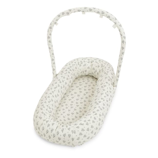 Bluebell Organic Cotton Baby Nest with Removable Arch | Blau