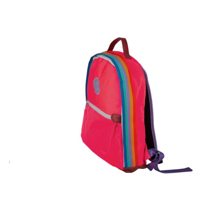 Retro School bag | Rouge- Image produit n°1