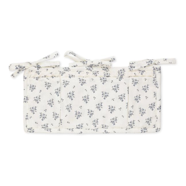 Bluebell Organic Cotton Quilted Cot Pouch | Blau