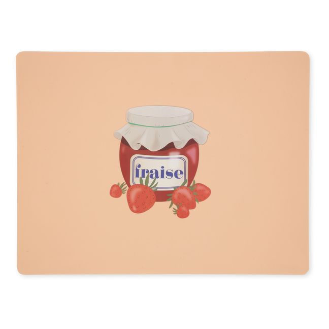 Strawberry Silicone Place Mat | Rojo
