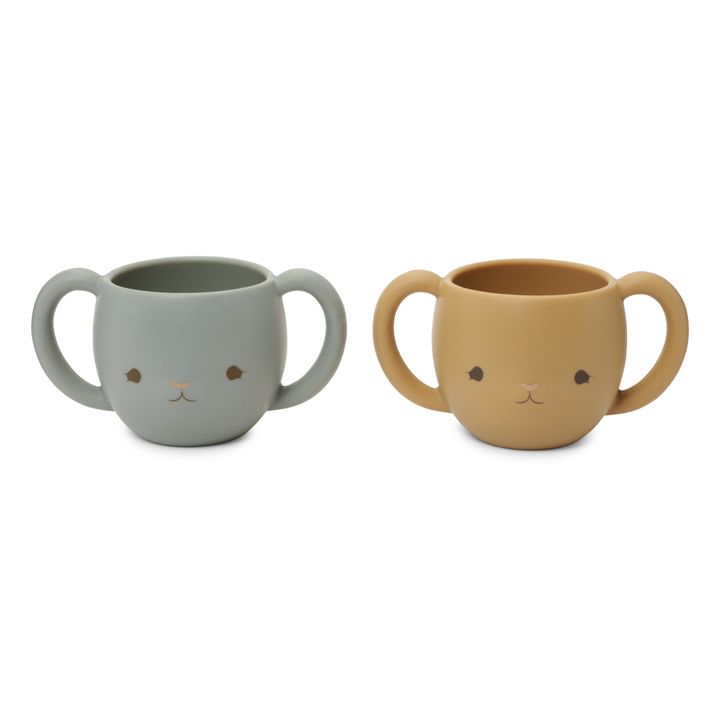 Tazze in silicone - Set di 2 | Blu- Immagine del prodotto n°0
