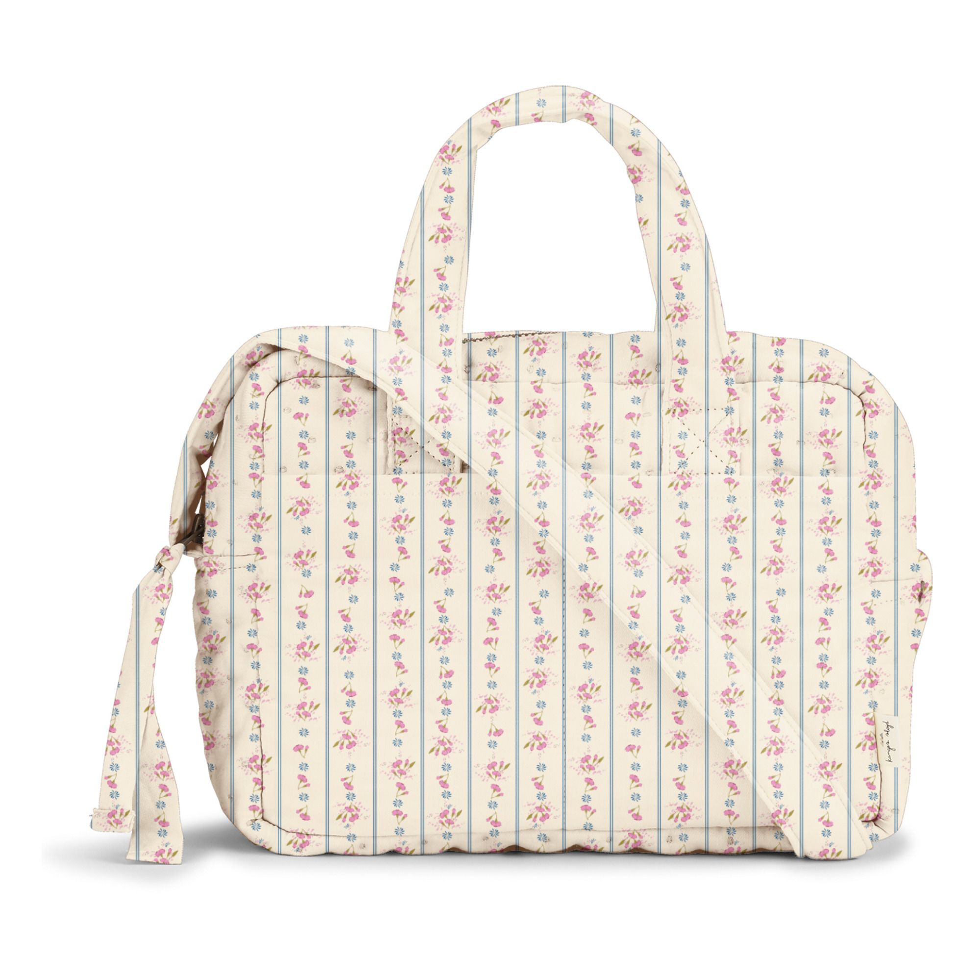 Nellie Organic Cotton Doll Changing Bag | Pink- Product image n°0