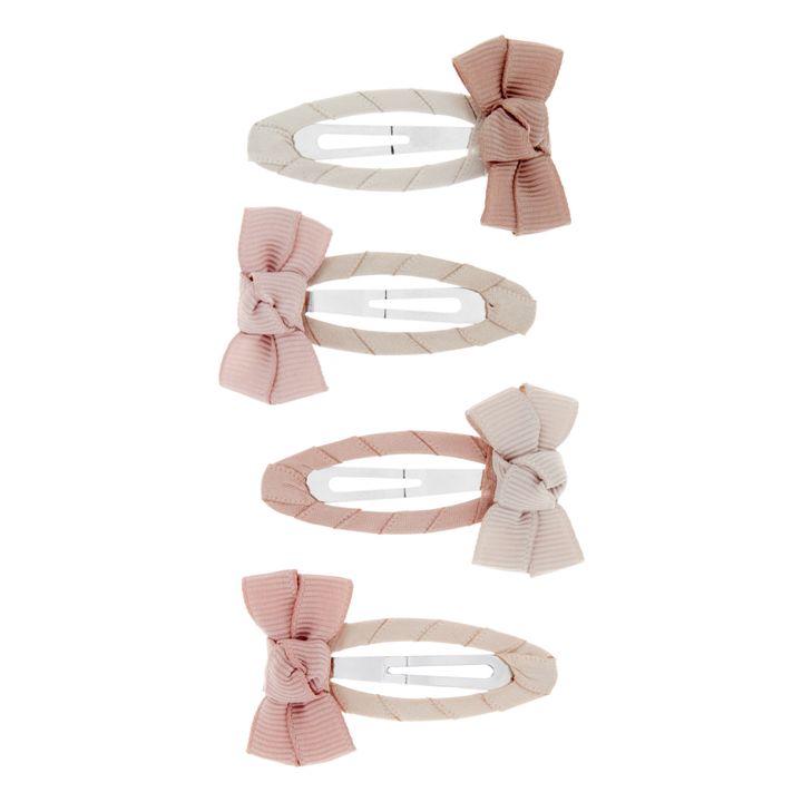 Bow Hair Clips | Rosa- Imagen del producto n°0