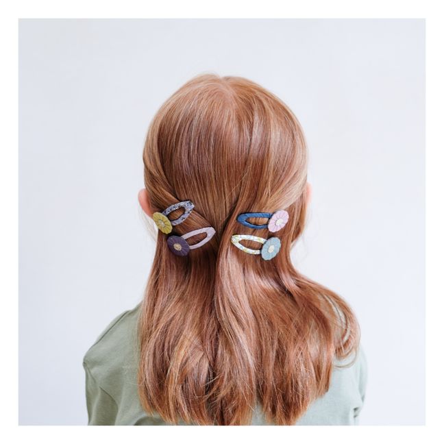 Flower Hair Clips | Blu