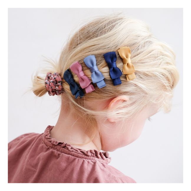 Hair Bows - Set of 5 | Blue