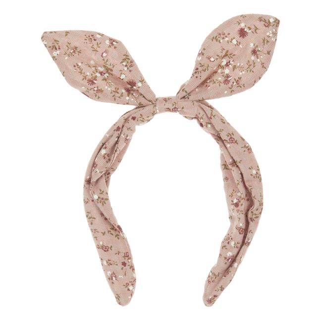 Flower Bow Headband | Pink