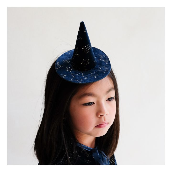 Serre-tête Chapeau | Bleu- Image produit n°1