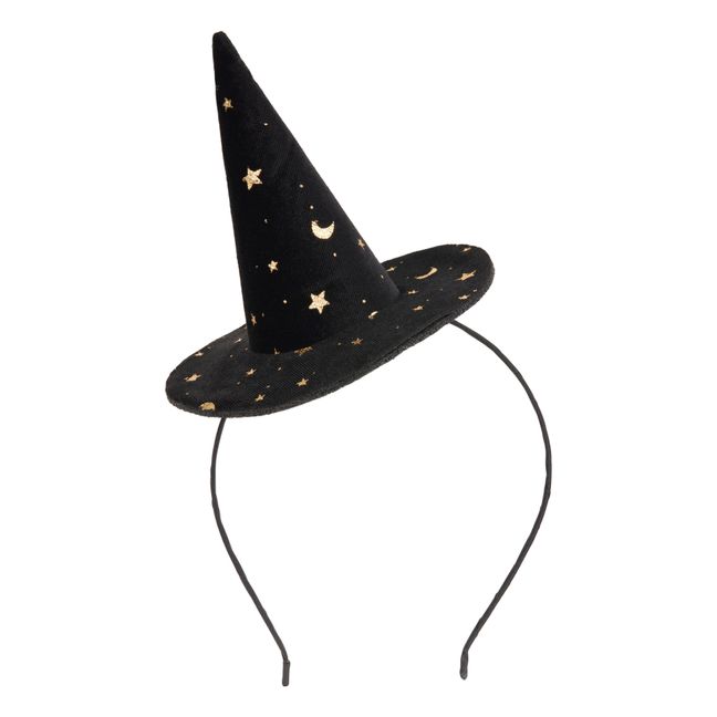 Witch Hat Headband Black