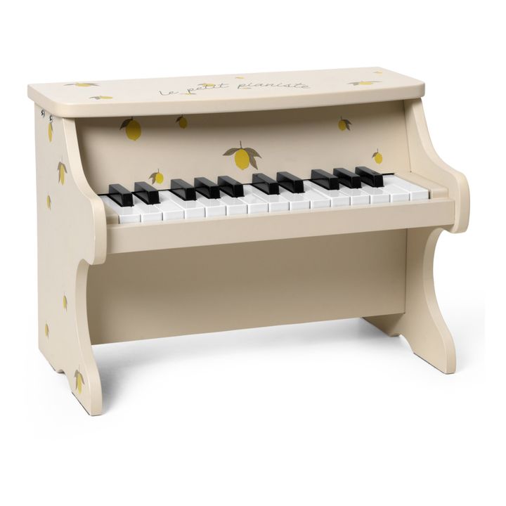 Lemon Wooden Piano | Lemon yellow- Product image n°0
