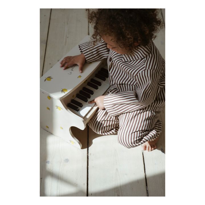Piano en bois Lemon | Jaune citron- Image produit n°1