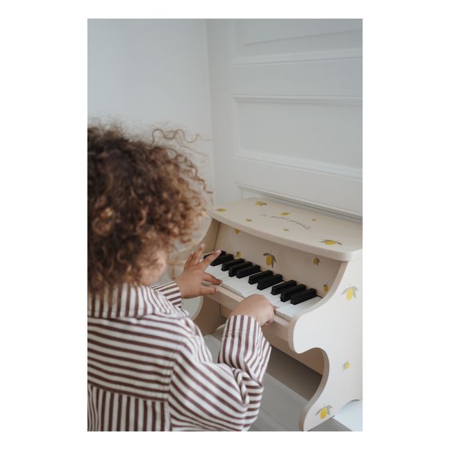 Piano en bois Lemon | Jaune citron