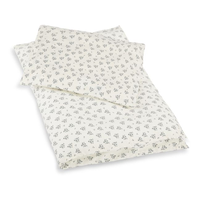 Completo letto in cotone organico Clochette blu | Blu