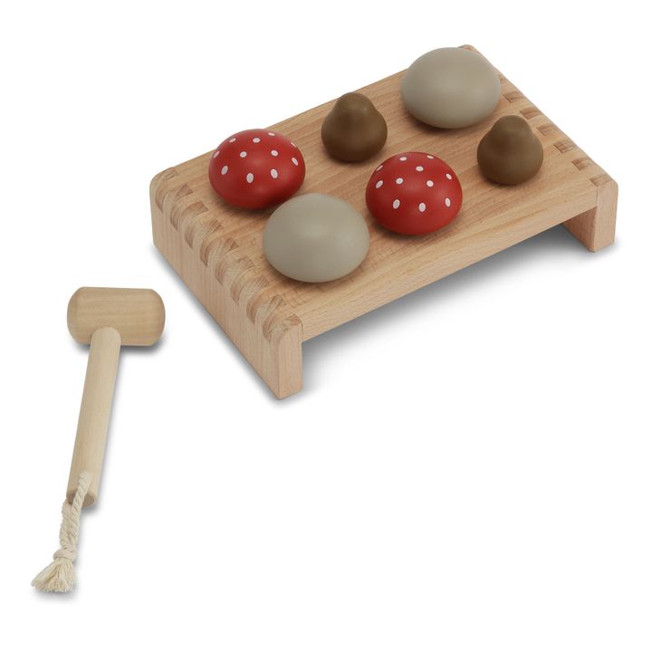 Gioco con martello in legno