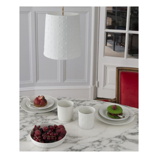 Lampada a sospensione Reverso in porcellana Byzance, D15 cm cordon 1,5 m