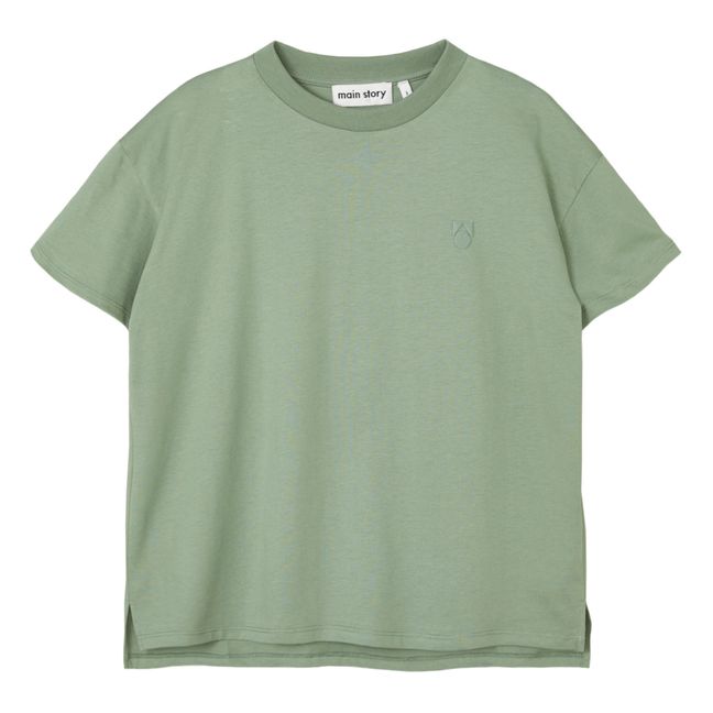 Organic Cotton T-shirt | Blasses Grün