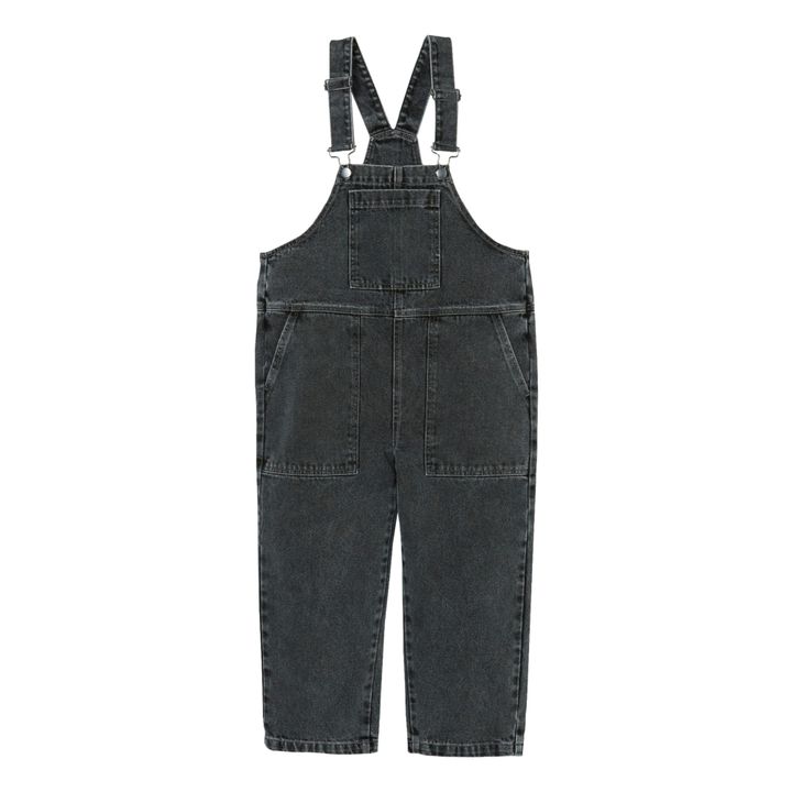 Main Story Organic Cotton Overalls Black Smallable