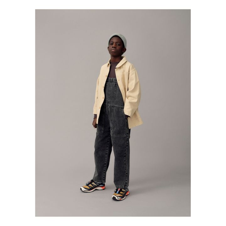 Main Story Organic Cotton Overalls Black Smallable