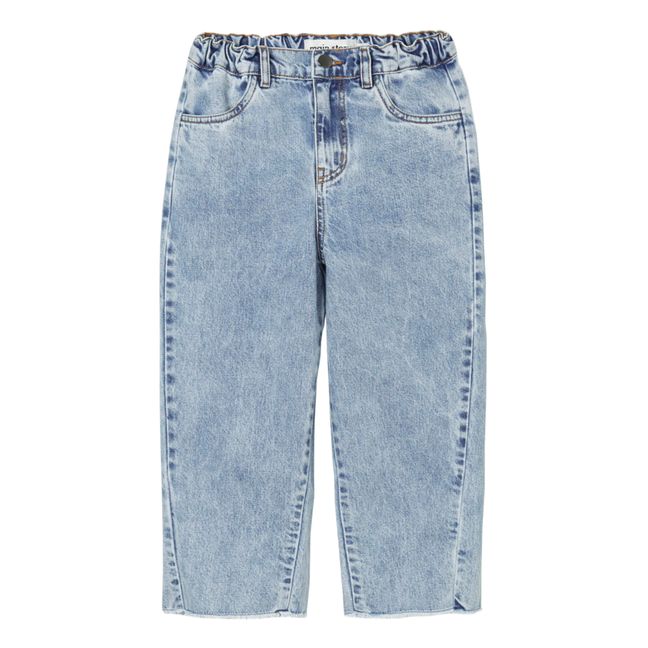 Organic Cotton Cropped Jeans | Demin