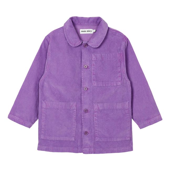 Velour Jacket Purple