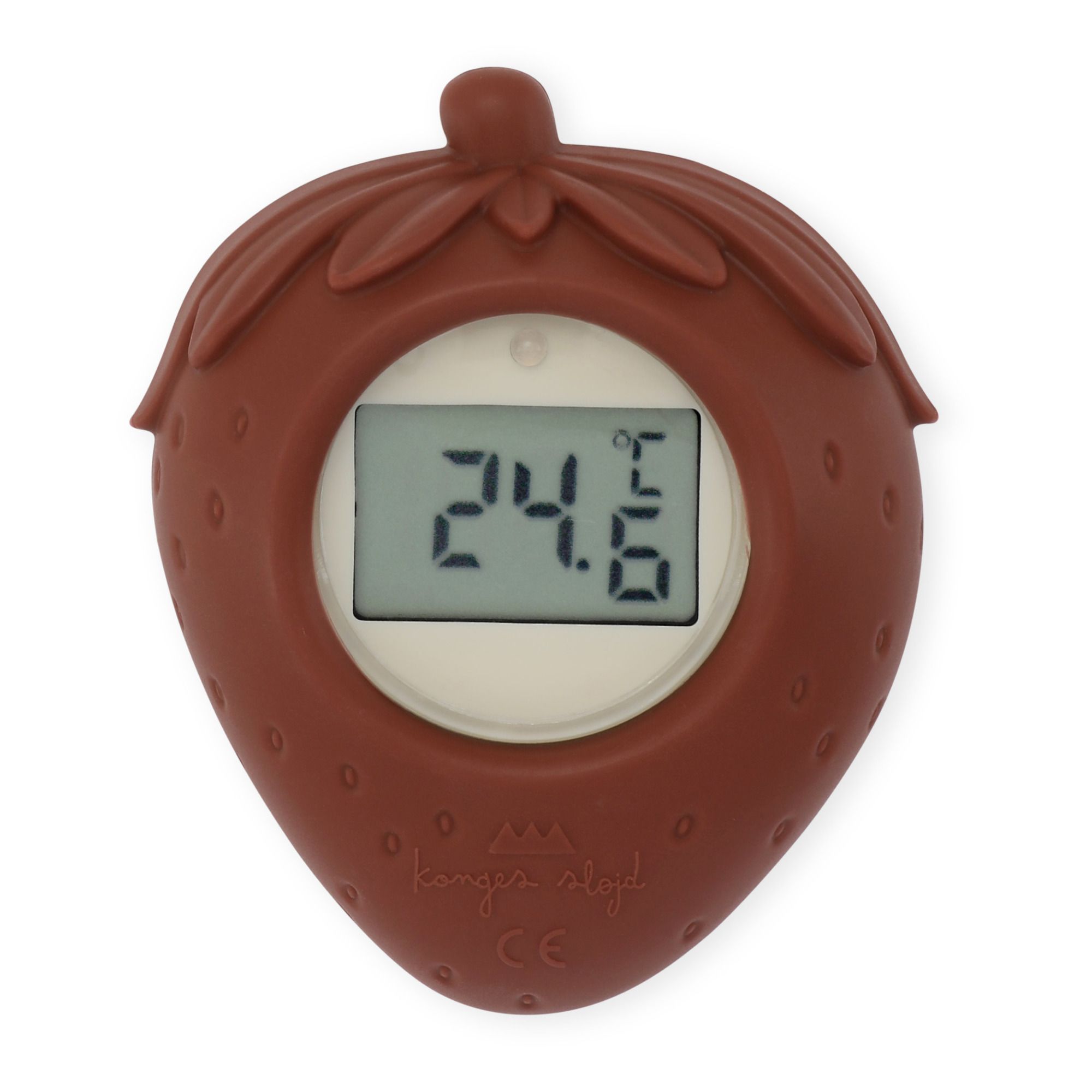 Thermomètre de bain en silicone Rouge- Image produit n°0