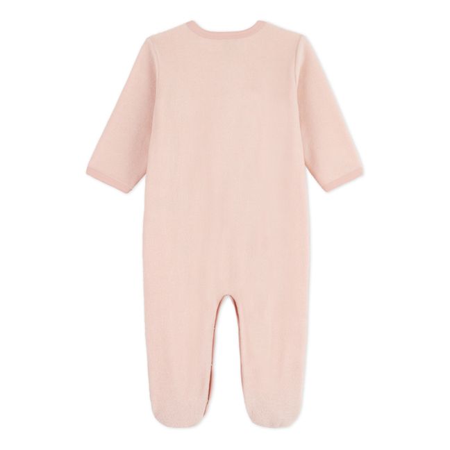 Pyjama à Pieds Eponge Cubble | Rose pâle