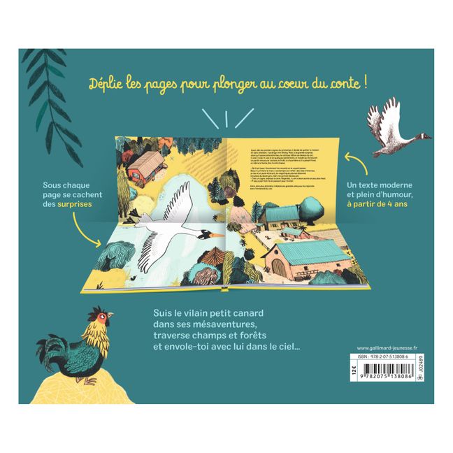 Le Vilain Petit Canard Fold-Out Book - FR
