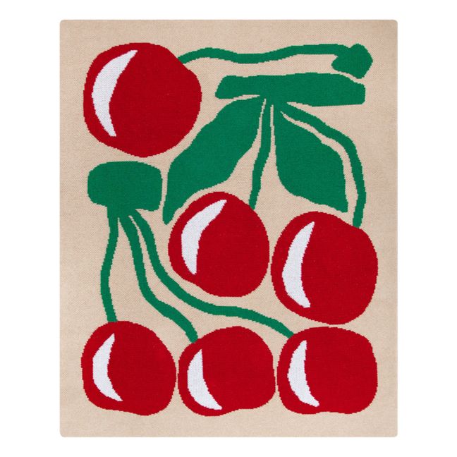 Plaid mini, modello: Cherries - Art by Liv Tee