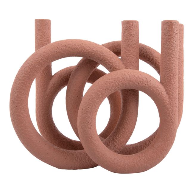Portavelas Ring | Terracotta