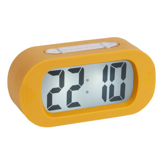 Gummy Alarm Clock Giallo senape