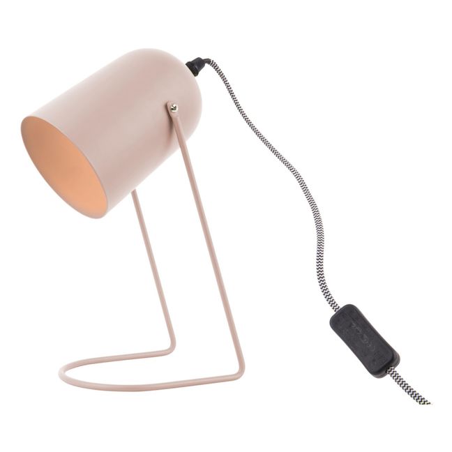 Lampe à poser Enchant en fer | Rose pâle