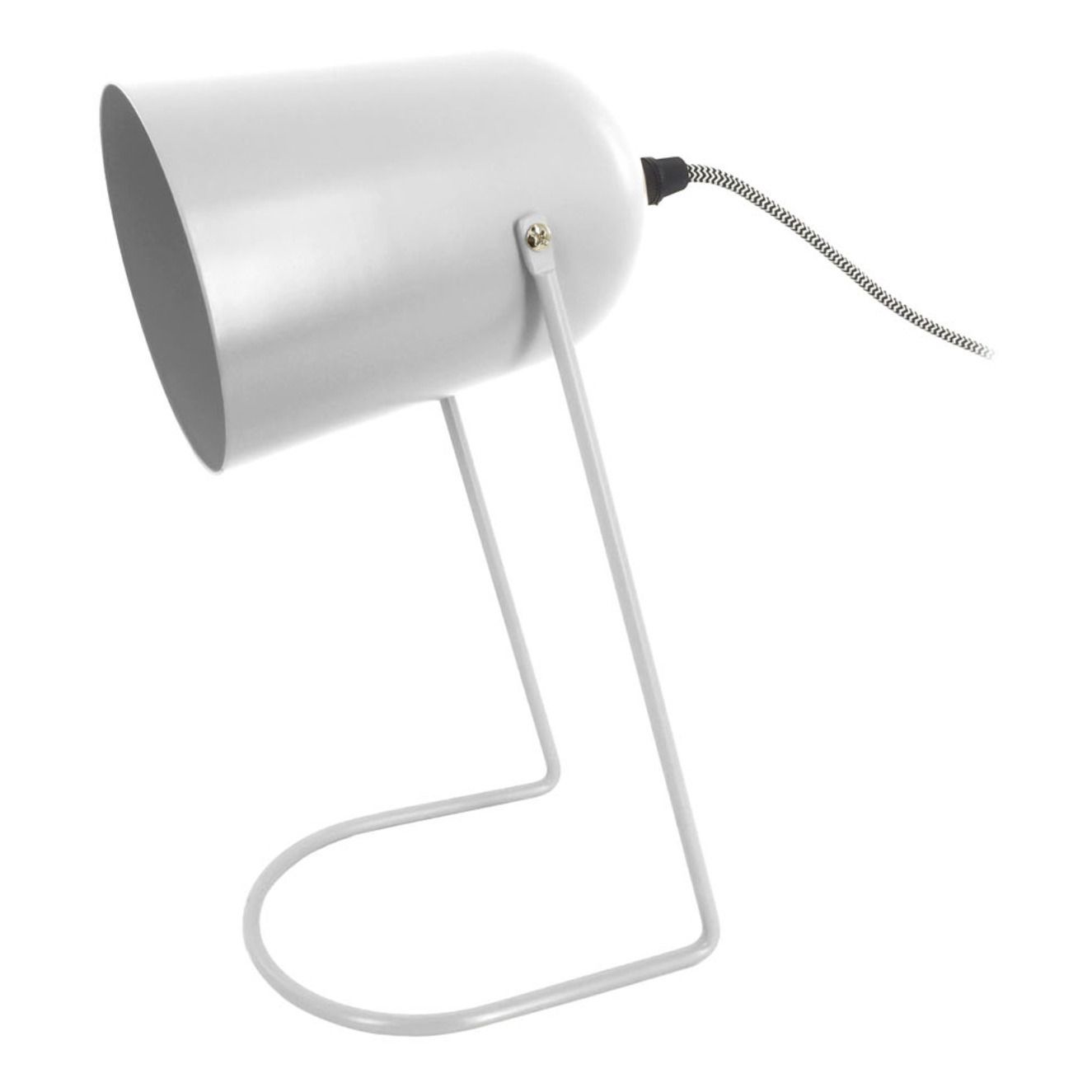 Lámpara de mesa Enchant de hierro | Blanco- Imagen del producto n°0