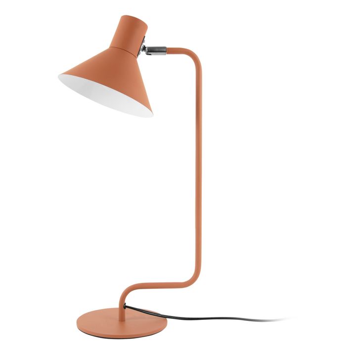 Curved Metal Desk Lamp | Ochre- Product image n°0