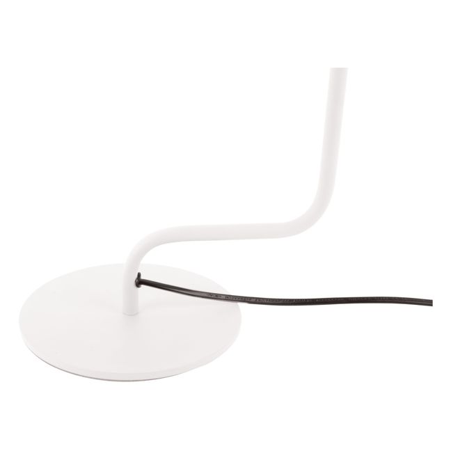 Lámpara de oficina metálica Curvy | Blanco