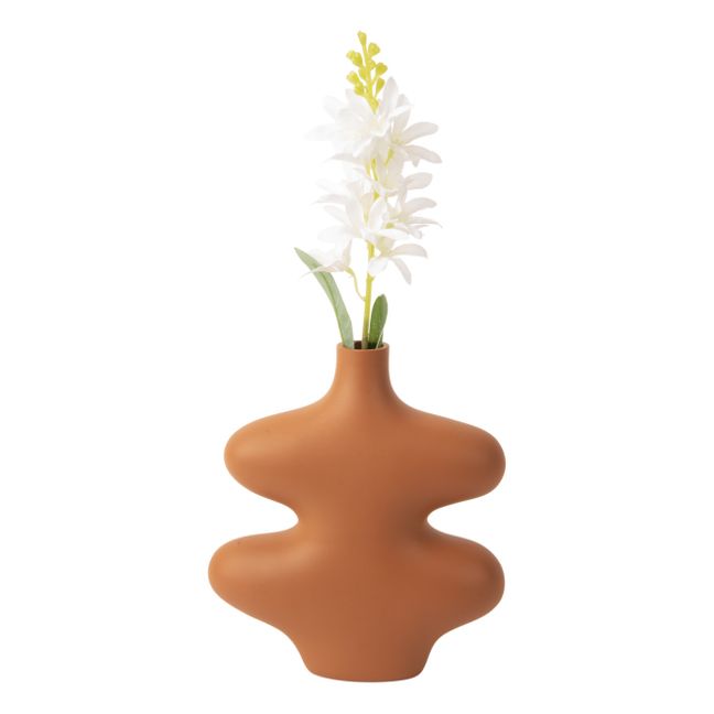 Organic Curve Vase - S | Terracotta
