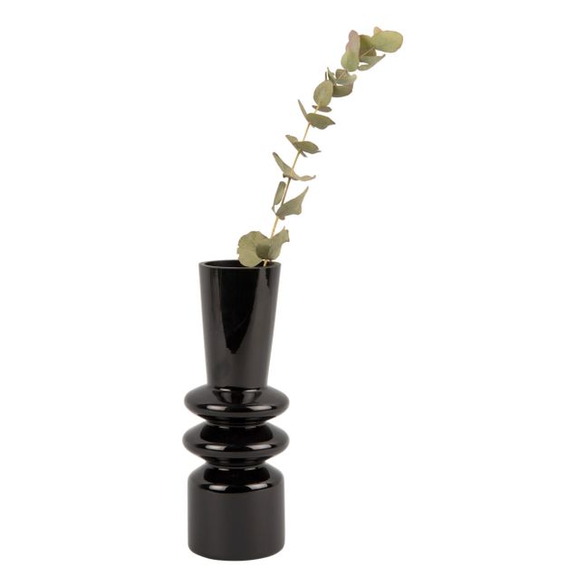 Sparkle Straight Vase | Nero