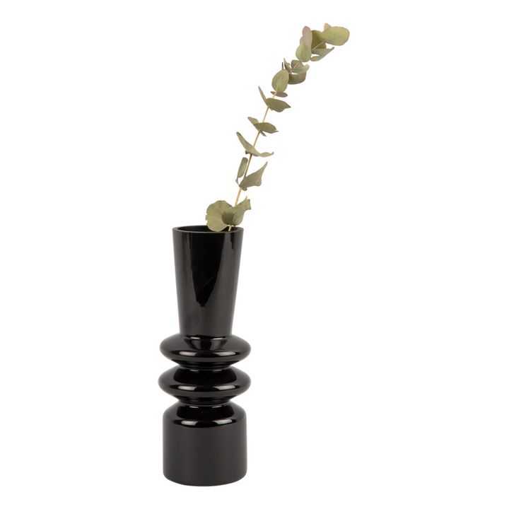 Vase Sparkle Straight | Noir- Image produit n°2