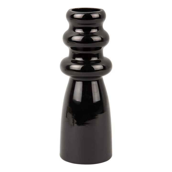 Vase Sparkle Bottle | Schwarz- Produktbild Nr. 0