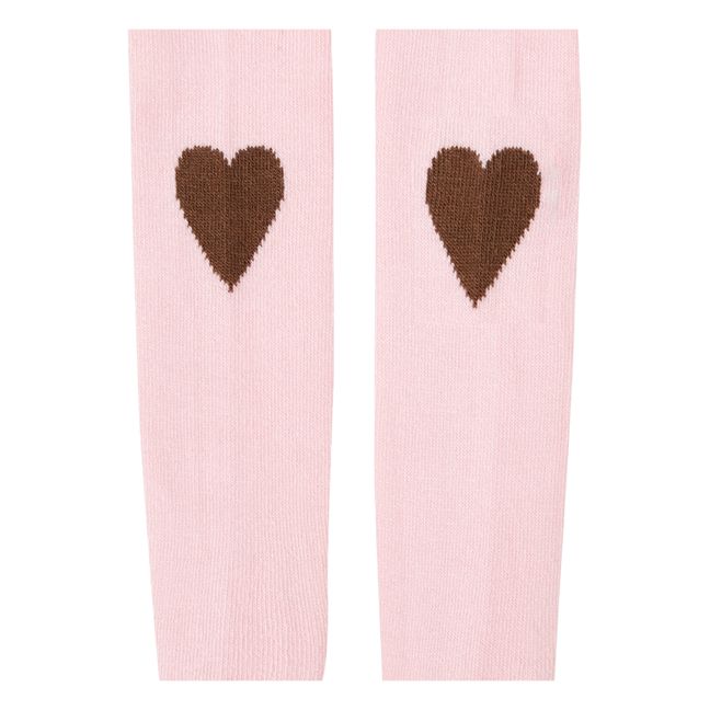 Heart Tights | Pink