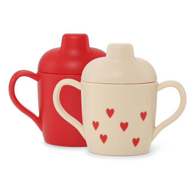 Sippy Cups - Set of 2 Rosso