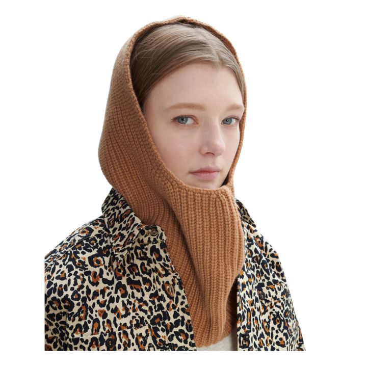 Sacha Merino Wool Balaclava | Camel