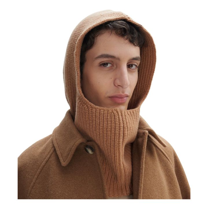 Sacha Merino Wool Balaclava | Camel