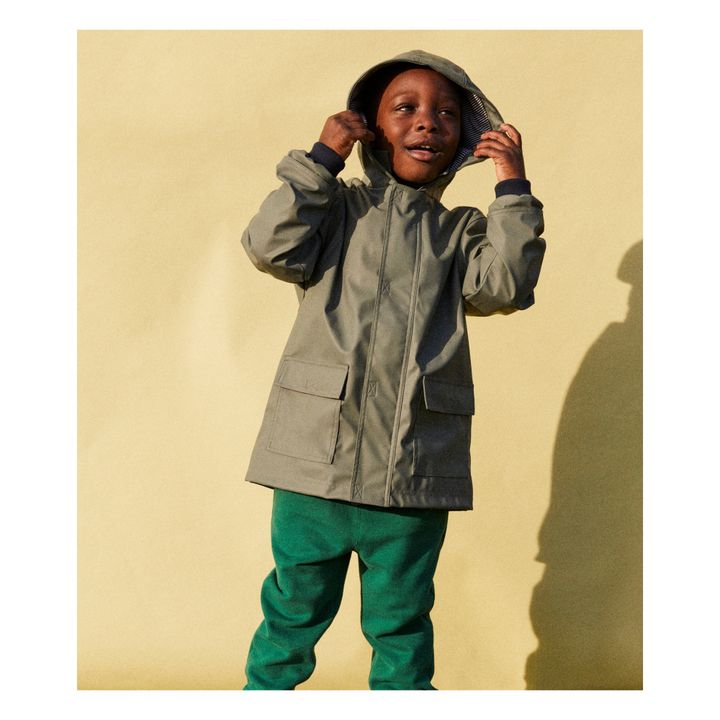 Hooded Raincoat | Verde- Imagen del producto n°1