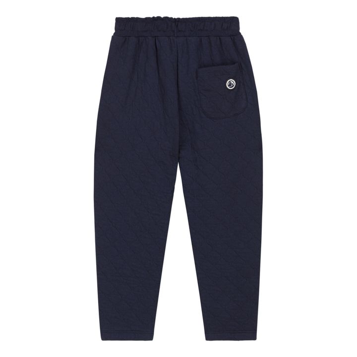 Caucase Quilted Joggers | Navy blue- Product image n°2